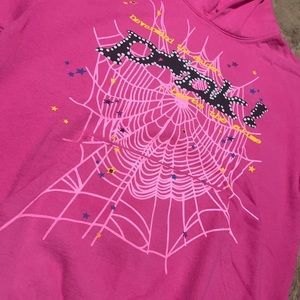 Sp5der P*nk Hoodie 'Pink'